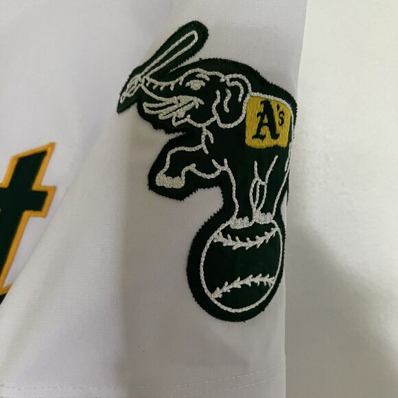 Oakland A’s Jersey For Framing Only -no Back Vintage 90s-Athletics MLB Russell - Picture 4 of 5